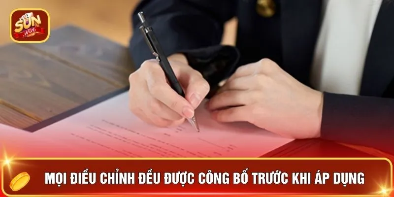 Hợp Đồng Thành Viên - Top 10 Ưu Đãi “Thưởng Ngập Ví” 3 Mọi điều chỉnh đều được công bố trước khi áp dụng